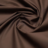 Plain Dark Brown, White Heaven Egyptian Cotton Shalwar kameez Fabric