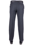 Plain-Silver Grey, Tropicle Exclusive Wool Blend Formal Trouser
