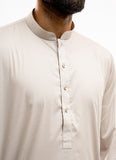 Plain-Beige Brown, Hi-End Egyptian Cotton Shalwar Kameez