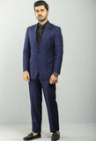 Checks Blue, Delta Suiting, Two Piece Suit