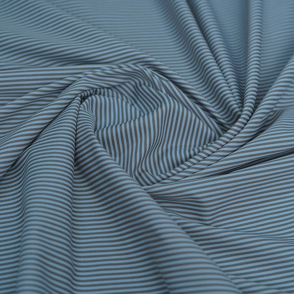 Light Brown Stripes Supreme Shirting Fabric