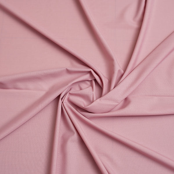 Pink Plain Lyla Wool Blend Women's Fabric