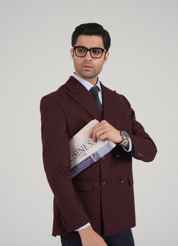 Maroon Formal Blazer - Superior Serge Super 70’s
