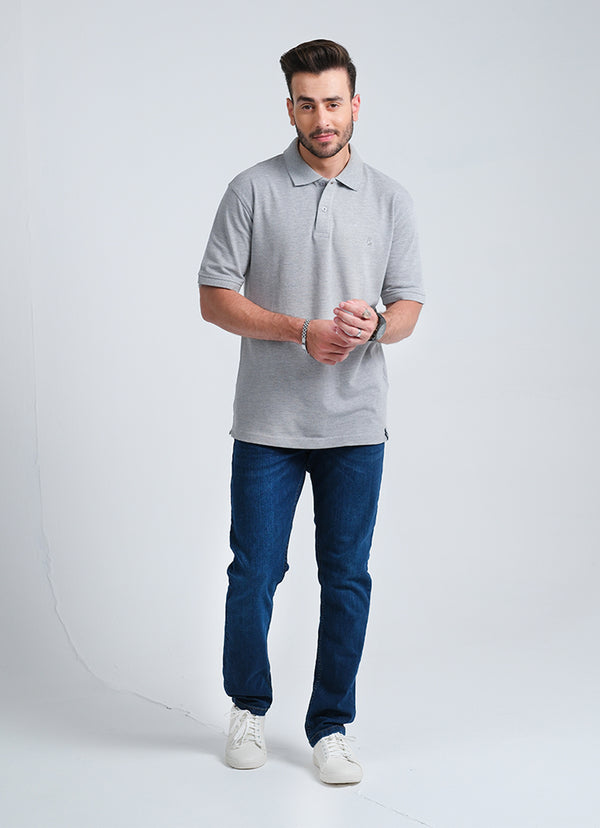 Polo Shirt - Polo Shirt Grey Design