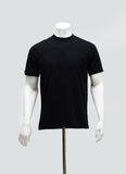 Plain Black 100% Cotton Basic T-shirt