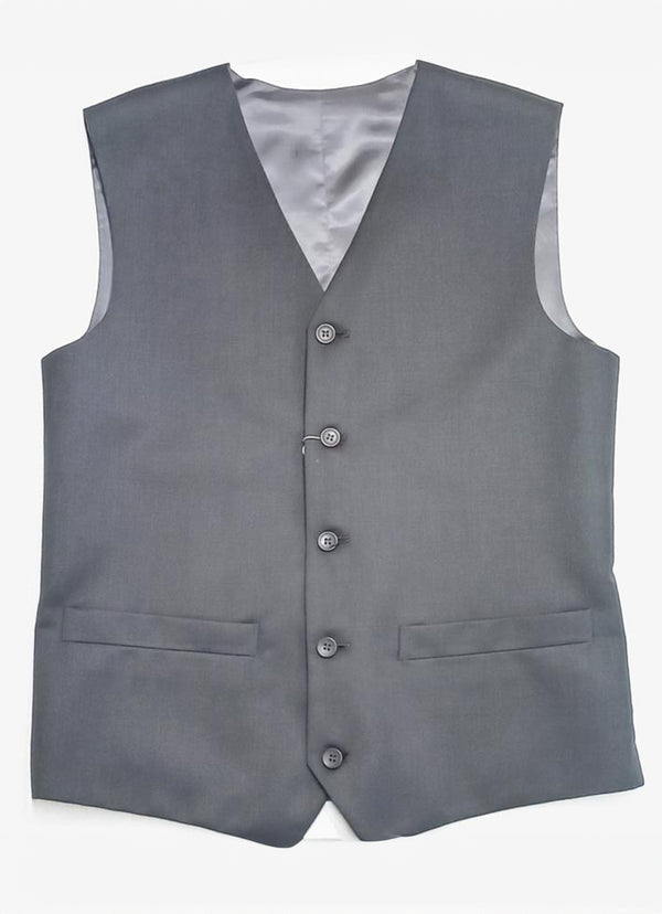 Vest - Classic Ebony Grey Plain