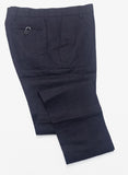 Plain Navy Blue, 100% Linen Made, Semi Formal Trouser