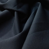 Blue Textured Wool Blend / Poly Wool, Vienna Suiting Fabric