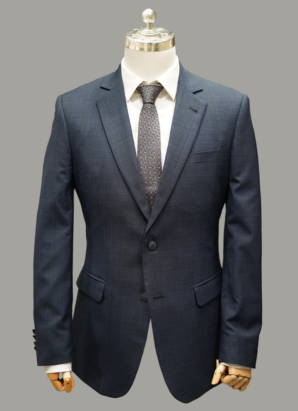 Classic Blazer- Featherlight Blue Checks