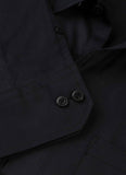 Supernova Black Plain Formal Shirt