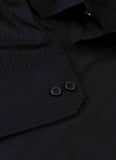 Supernova Black Stripes Formal Shirt