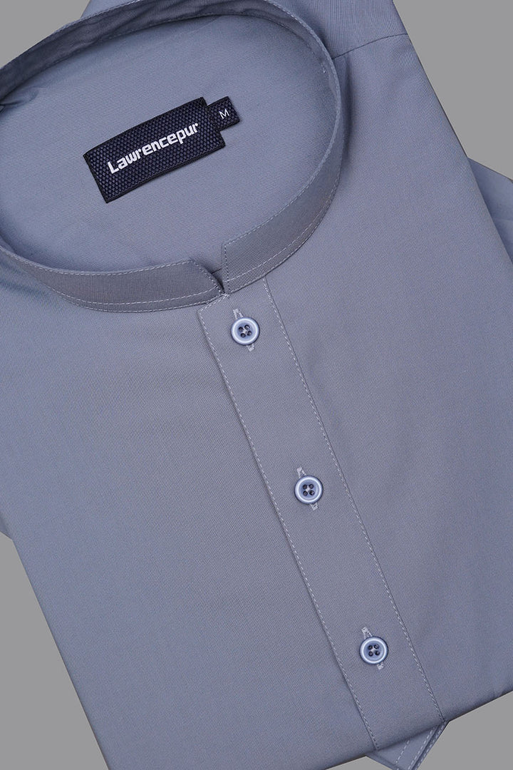 Slate Grey Plain Satpara Wash Wear Shalwar Kameez