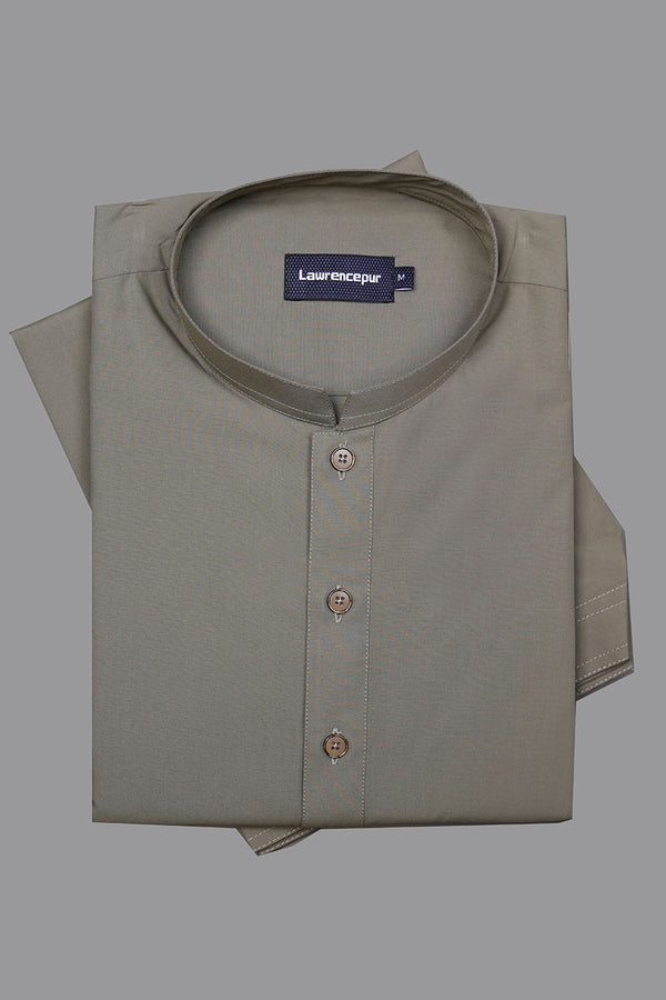 Sage Green Plain Satpara Wash & Wear Shalwar Kameez