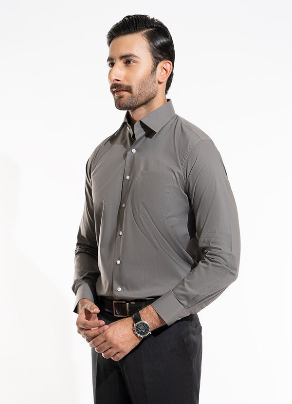 Plain Green, Delta Cotton Rich Formal Shirt