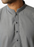 Light Grey Melange Delta Wash N Wear Shalwar Kameez Suit