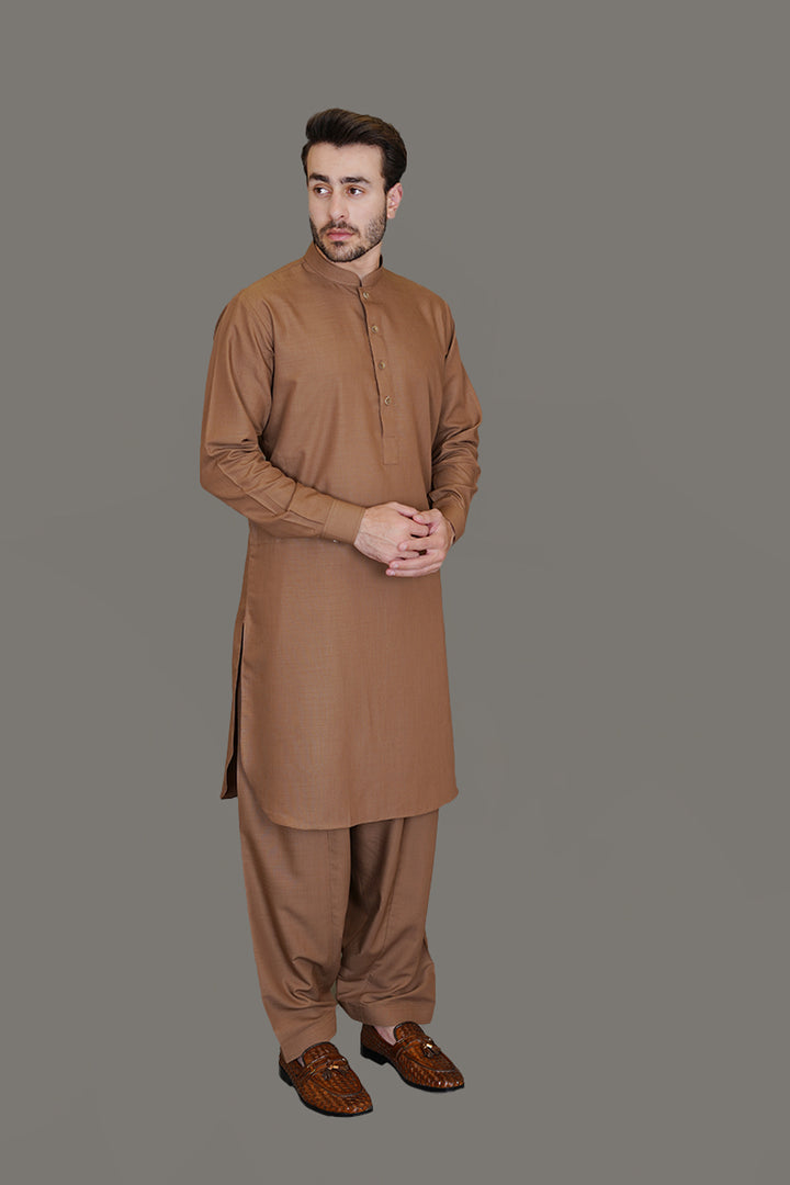 2260-00706-040-1-003  Delta Poly Viscose Brown Summer 3