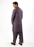 Dusty Rose Melange Delta Wash N Wear Shalwar Kameez Suit