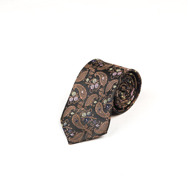 Green Textured Silk Rich Tie