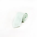 Light Green Textured Silk Rich Tie