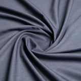 Bluish Grey Plain Wool Blend, Estash Suiting Fabric