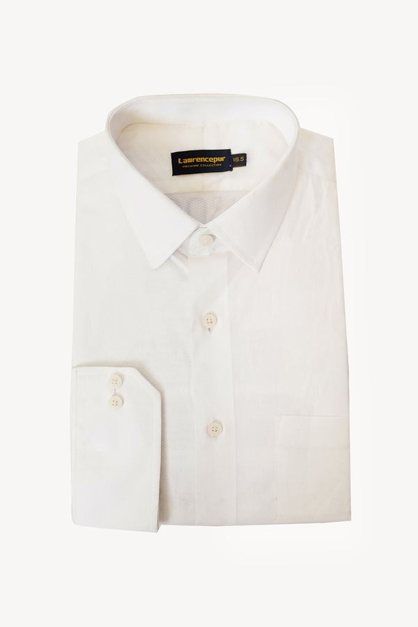 Formal Shirt - Supernova White Plain