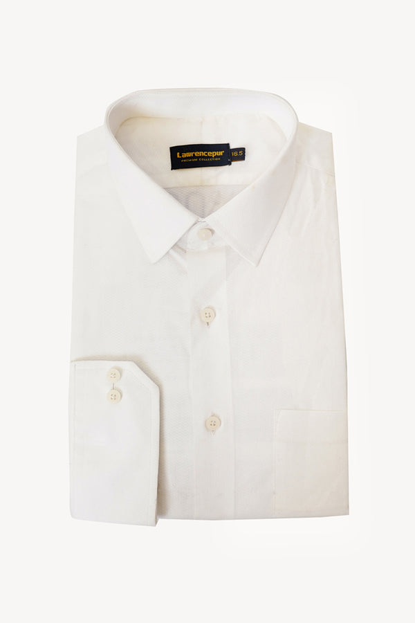 Formal Shirt - Supernova White Plain