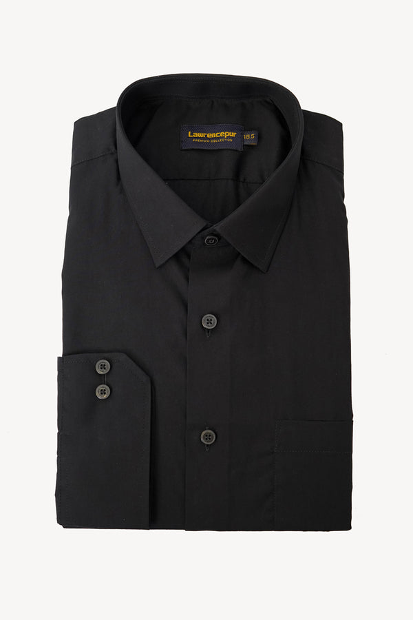 Shirt - Charlie Black Plain
