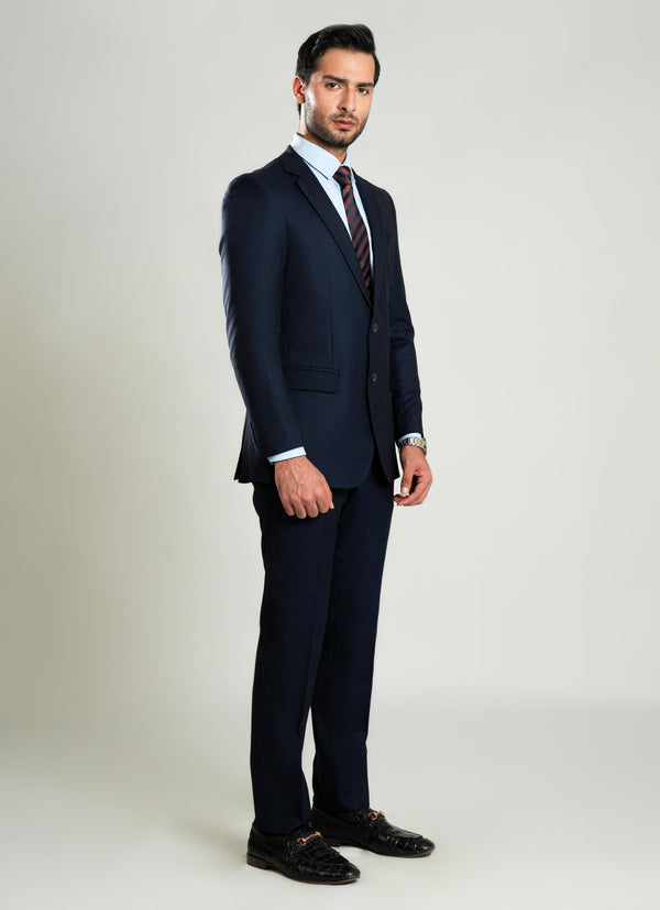 Formal 2 Piece Suit - Blue Design