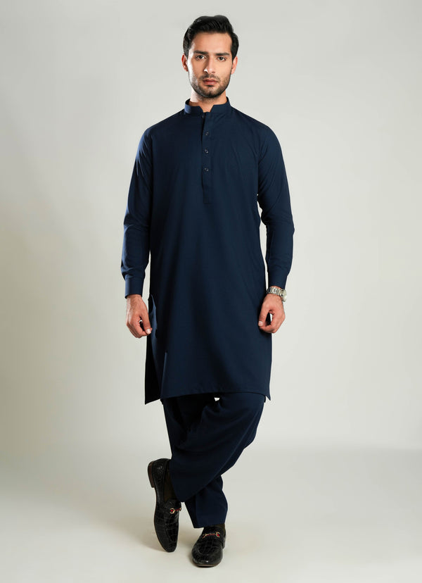 Shalwar Kameez - Zhob Blue Plain