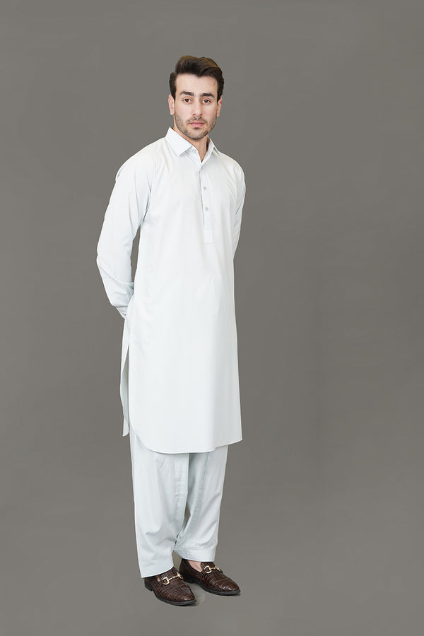 Light Green Plain Delta Wash N Wear Shalwar Kameez