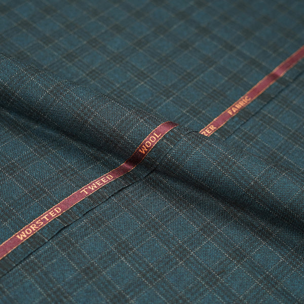 Dark Blue Checks

 Worsted Tweed Jacketing Fabric
