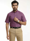 Half Sleeves Shirt - Delta Multi Tattersall Plaid