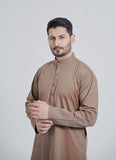 Kurta - Sensation Pima Cotton Burnished Gold Melange