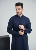 Kurta - Sensation Pima Cotton Blue Plain