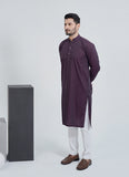 Kurta - Sensation Pima Cotton Wine Melange