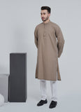 Kurta - Sensation Pima Cotton Peanut Brown Plain