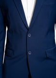 Plain-Royal Blue, Wool Rich Classic Suits