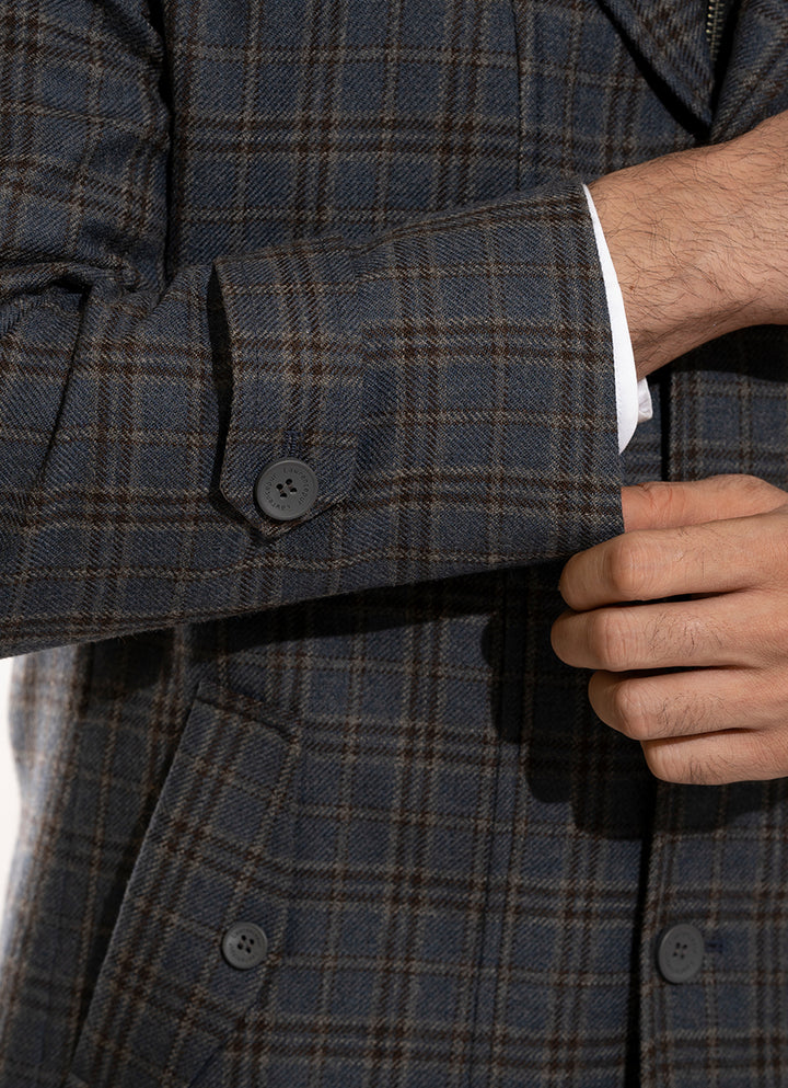 2550-00220-020-5-014 L-Double Jacket Worsted Tweed Wool Rich Grey Winter 4
