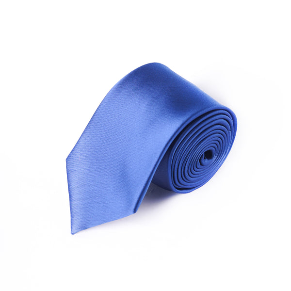 Ties - Rich Silk Navy Blue Plain