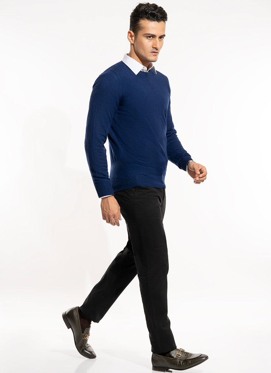 Plain shop blue sweater