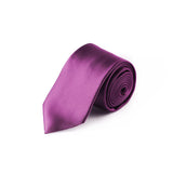 Plain-Purple, Silk Rich Neck Ties