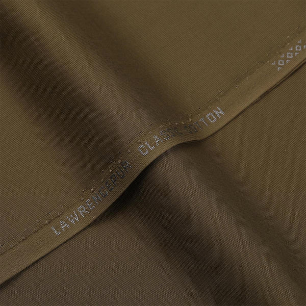 Plain-Military Olive, Classic Cotton Shalwar Kameez Fabric