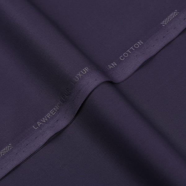 Plain-Indigo, Luxury Egyptian Cotton Shalwar Kameez Fabric