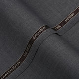 Plain-Silver Grey, Wool Blend, Tropical Exclusive Suiting Fabric